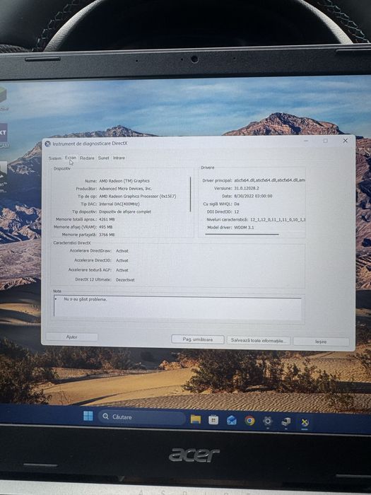 vand laptop aspire 7 negociabil