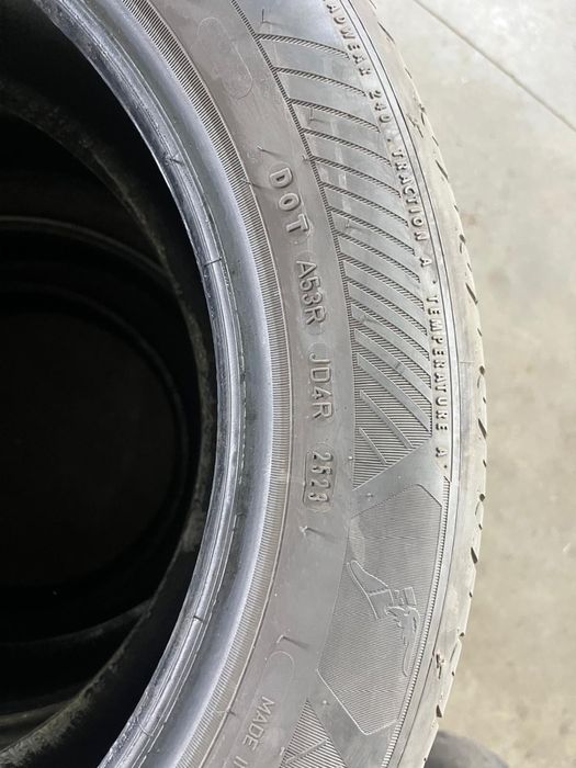 Set 4 anvelope vară 215/55R17 Continental si Goodyear