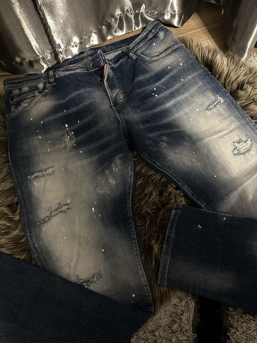 Оригинални дънки Dsquared2 – Tidy Biker Jean, размер 52