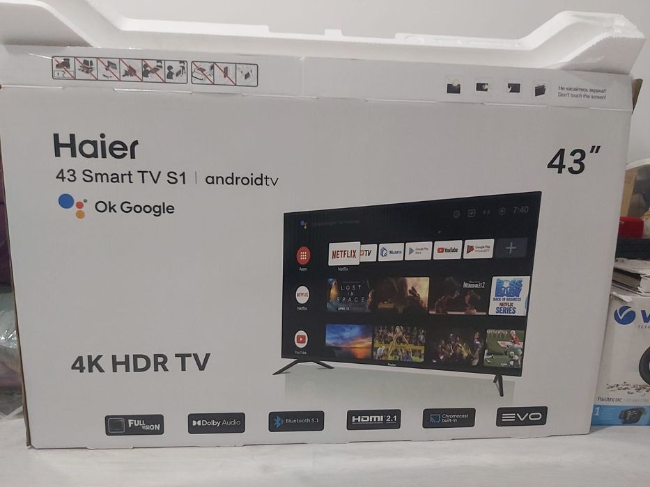 Телевизор Haier 43 Smart TV S1/androidtv