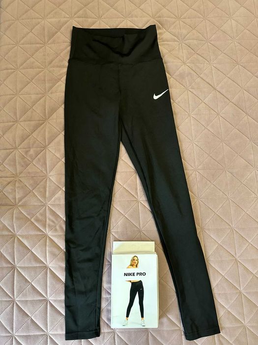 НАМАЛЕНИ дамски клинове Nike Adidas черен - размери от XS до L