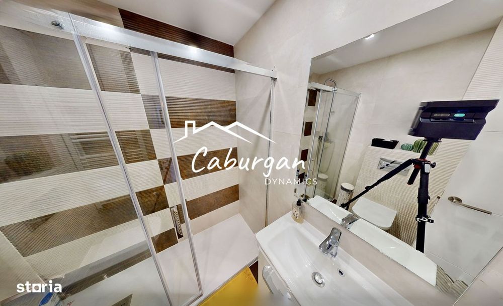 Apartament cu 3 camere, 77 mp utili+2 balcoane, etaj 3/4, Turnisor