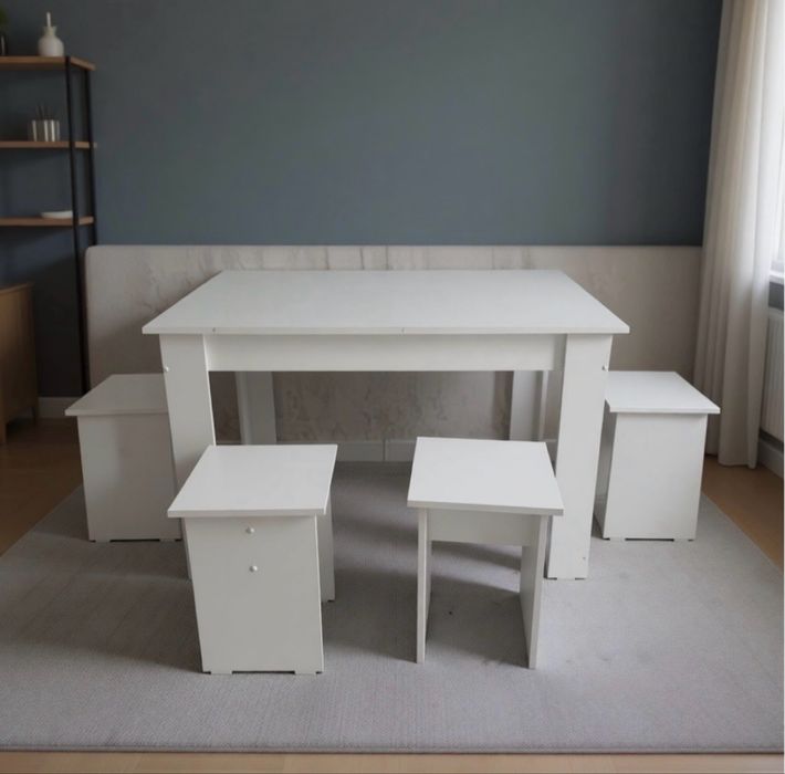 Комплект стол стулья, табуретки