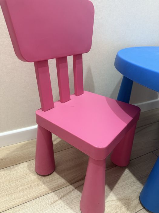 Стол и стул икеа б/у