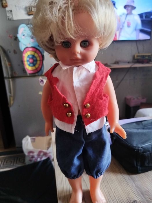 Детская кукла советских времен