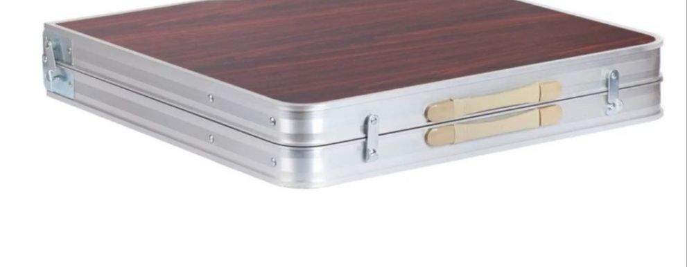 Стол складной с 4 складными стульями для рыбалки и для пикника