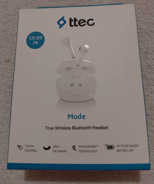 Bluetootch слушалки нови