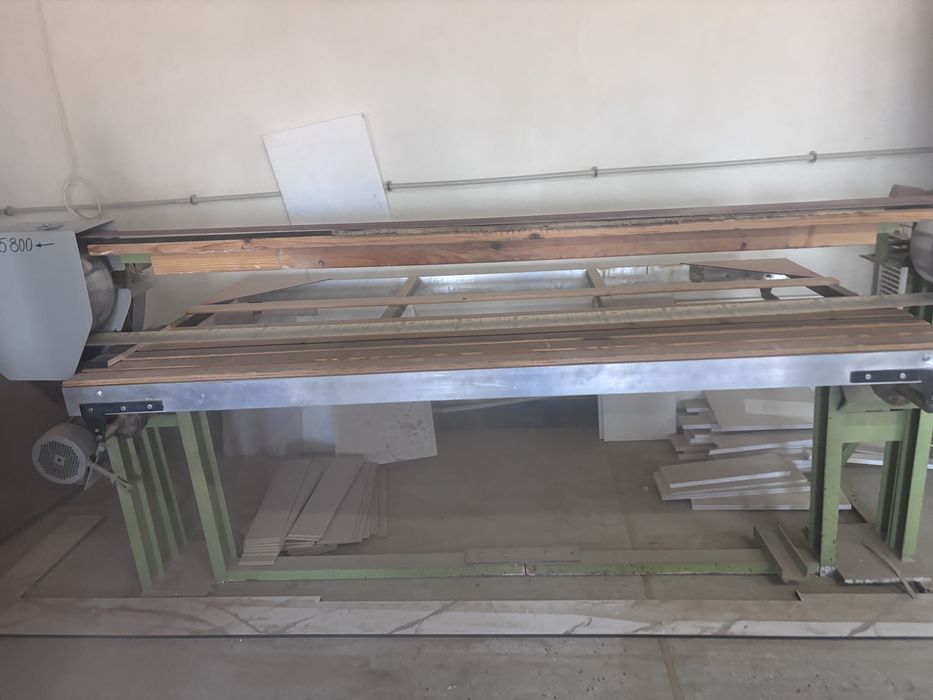 Лентова шлайф машина за дърво 5800 мм, напълно работеща