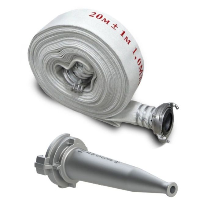 Пожарный шланг 66 8 бар в комплекте по оптовым ценам. Доставка