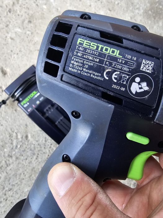 Impact Festool TID 18 Brushless 2022