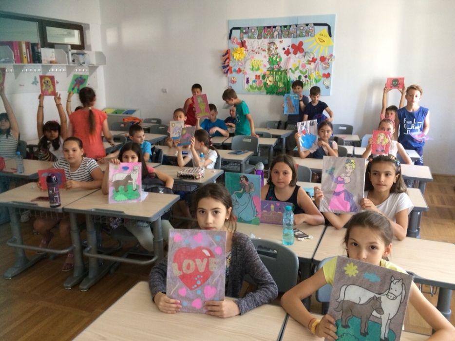 Planse Pictura cu Nisip Colorat