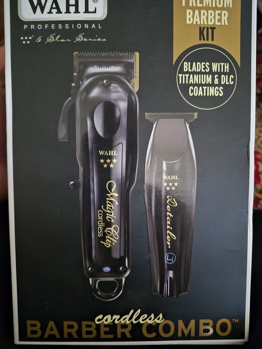 Wahl набор для стрижки Cordless Barber Combo Clipper чёрный