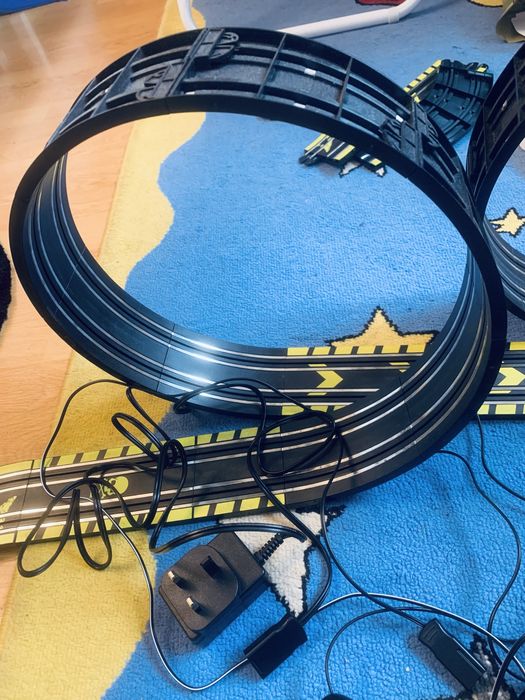 Microscalextric justice league