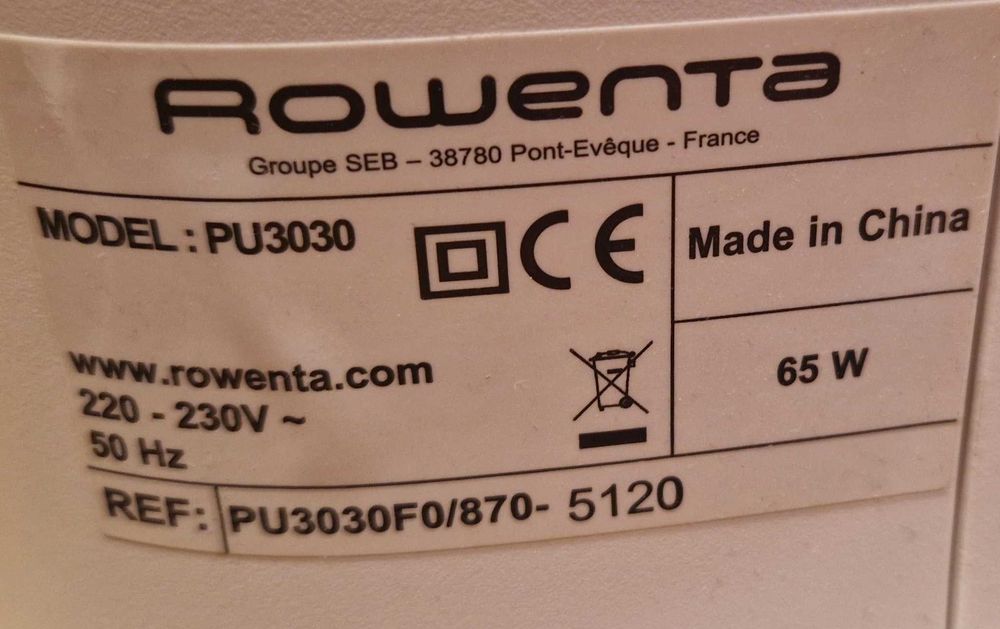 Пречиствател за въздух ROWENTA PU3030