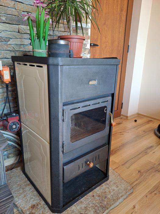 Оборудвана камина prity с водна риза 10KW