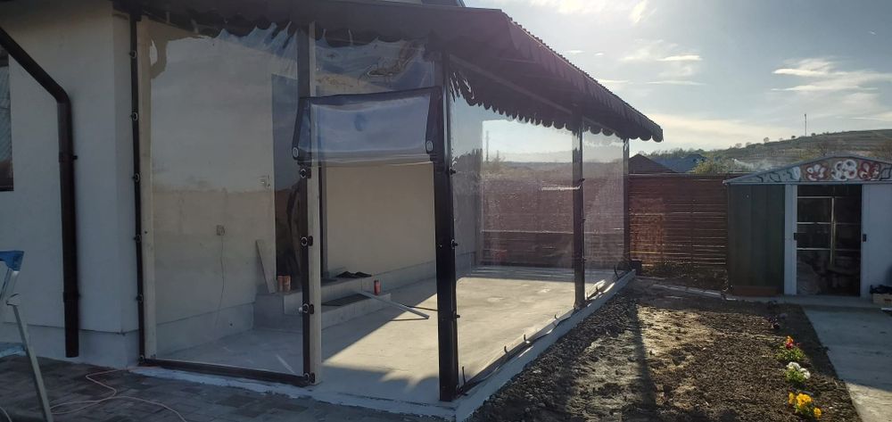 Folie terasa/ terase și foisoare, Cristal premium transparenta