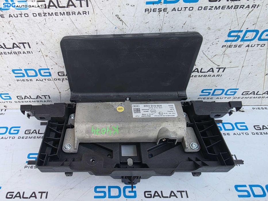 Display Afisaj Ecran MMI CD Player Navigatie Audi A4 B9 NFL Non Facelift 2015 - 2019 Cod 8W2919604 [K4074]