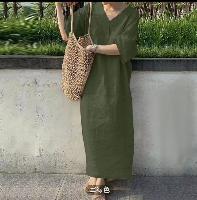 Женские платья льняные