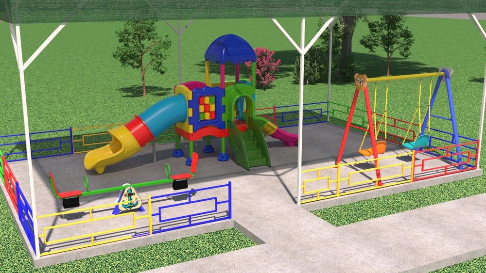 Детские площадки JAMBO.UZ