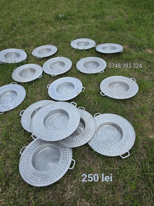 Ceaune  din fontă  7-11-16 L disc grill gratar
