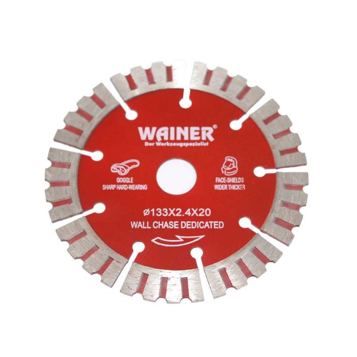 Set 5 discuri pentru masina canelat beton WAINER CM133