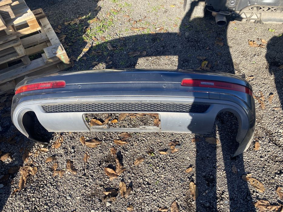 задна броня ауди кю7 с лайн фейслифт q7 facelift s line