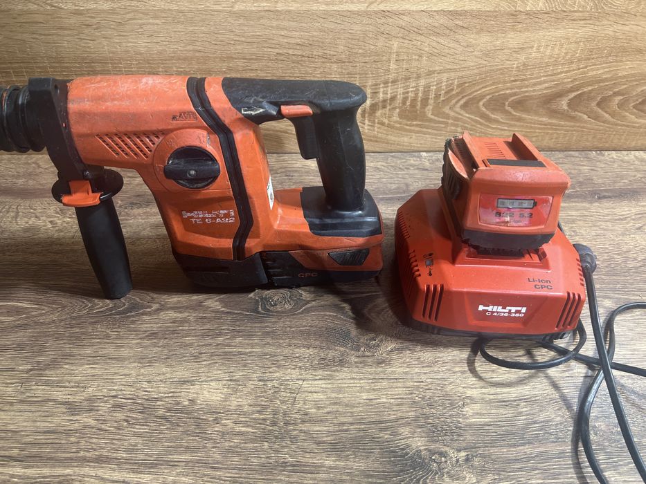 Hilti te 6 a 22 complet 2 bat + incarcator