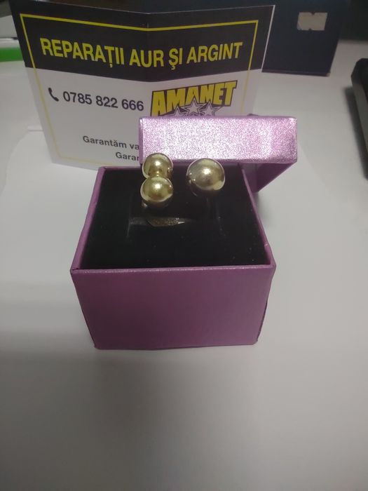 Inel bile aur 14k(efn)