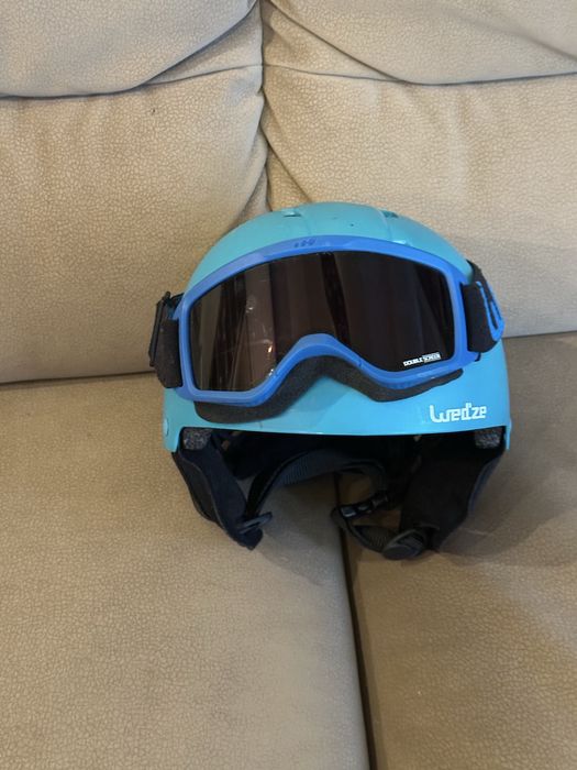 Ски каска Wedze H 100 Jr + маска/очила