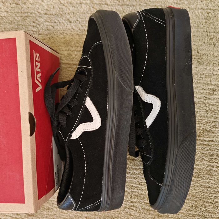 унисекс маратонки кецове Vans Sport, велур (размер 38 / стелка 24см)