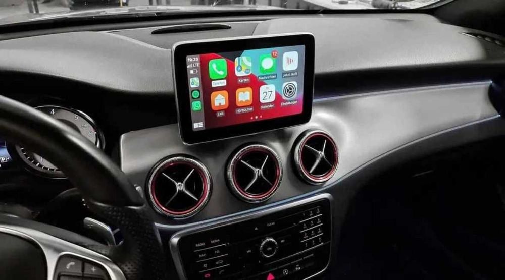 Mercedes-Benz Apple Carplay Android Faza lunga Semne AMG Menu