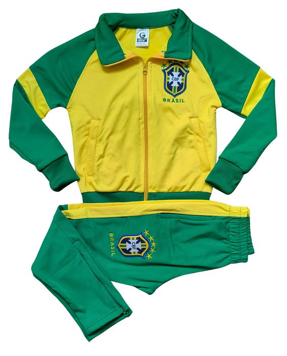 Детски футболен комплект Неймар дълъг екип Бразилия Brasil Neymar Jr.