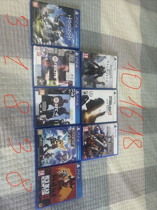 Диски ps4 и ps5 продажа .
