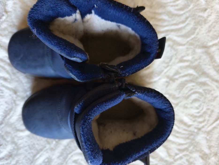 Тепленькиеисапожки на мальчика, размер 24