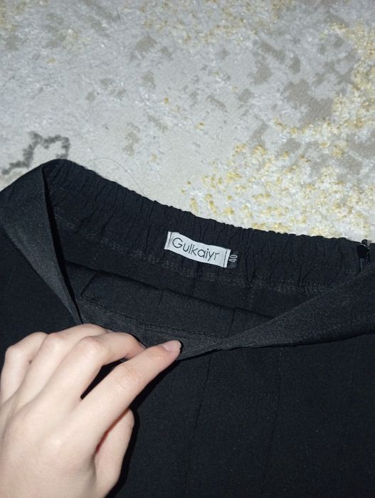 Юбка тенниска чёрная