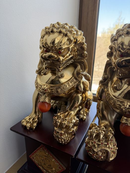 Львы стражи, сувенир б/у