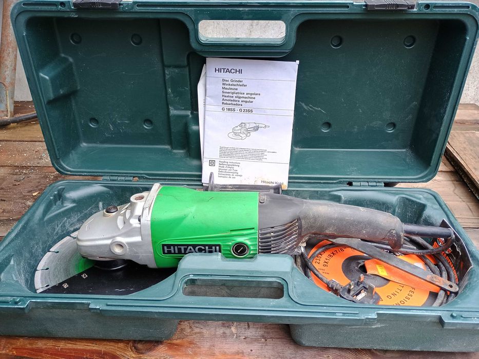 Ъглошлайф ХИТАЧИ, японски, оригнал с диамантен диск