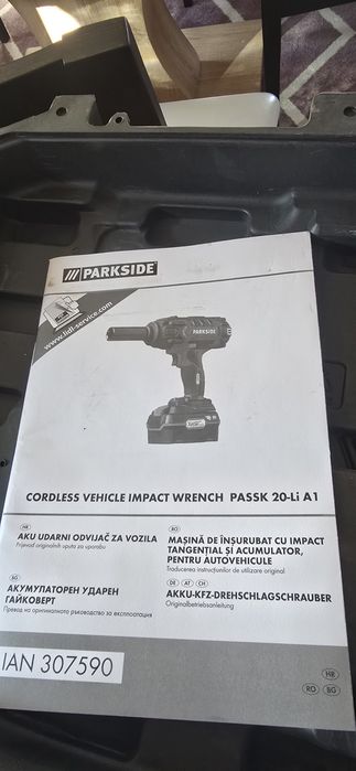 Гайковерт Parkside PASSK 20-Li A1