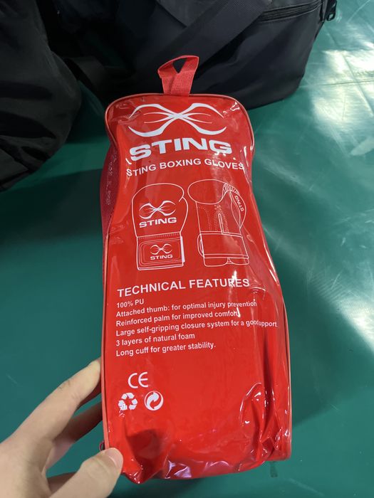 Перчатки sting красные