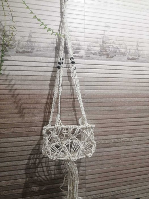 Suport flori suspendabil bumbac