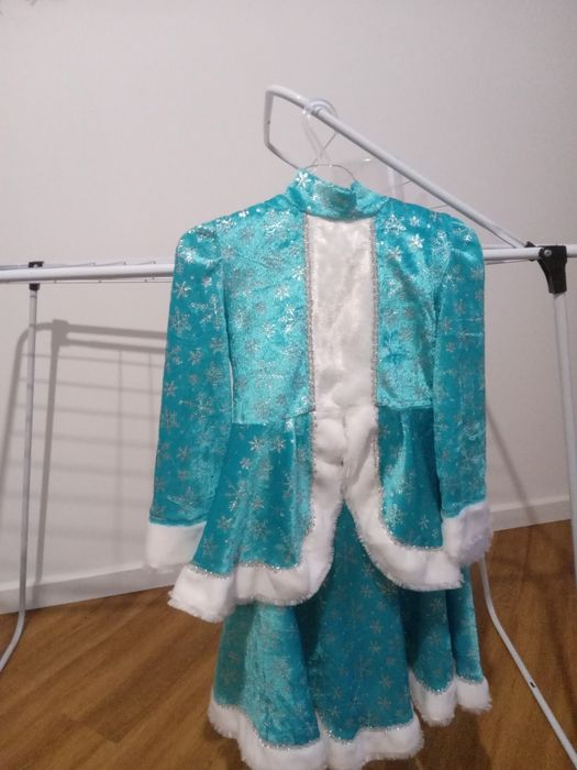 Костюм СНЕГУРОЧКА для девочки 6-7 лет