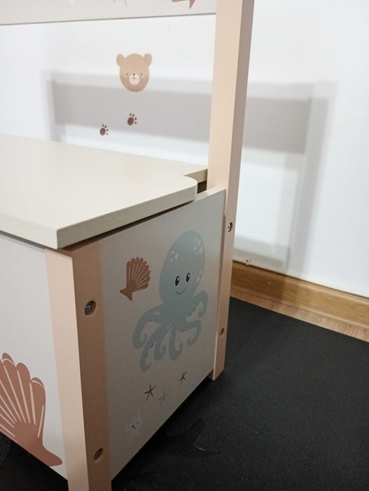 Bancuta copii cu spatiu depozitare