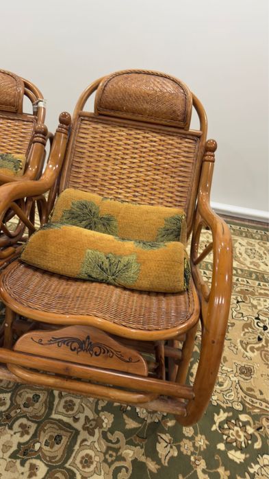 Ротанговые кресла-качалки