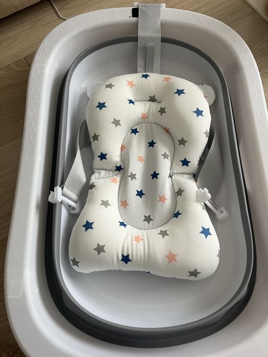 Cadita baie bebelus cu suport ergonomic