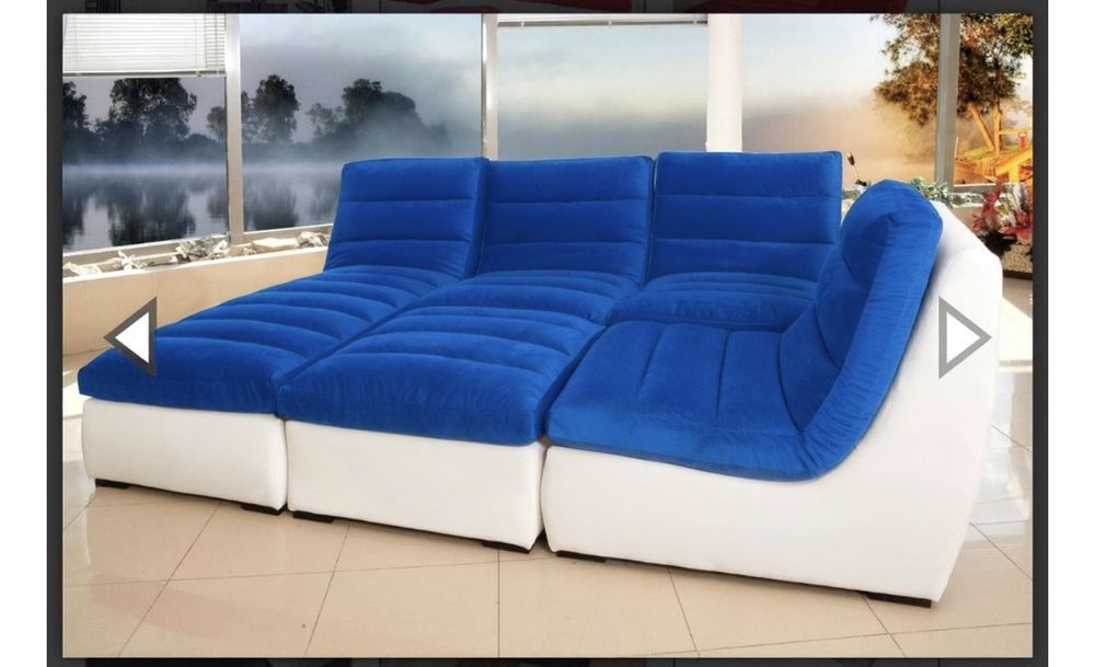 Colțar modular modern, stare excelentă, extrem de confortabil