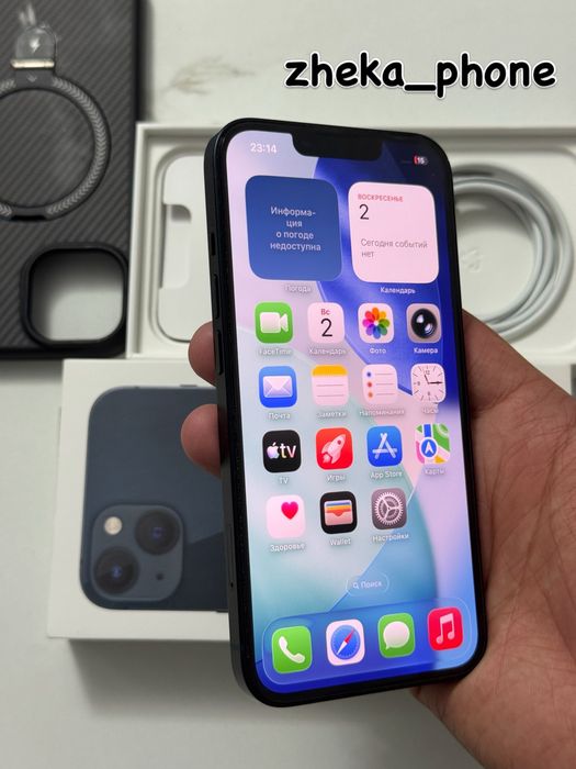  iPhone 13 5G 128gb rk/a EAC midnight в идеале