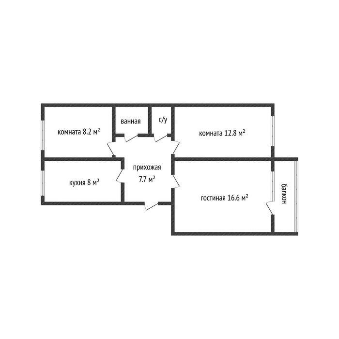 Продажа 3-комн. район Дом печати