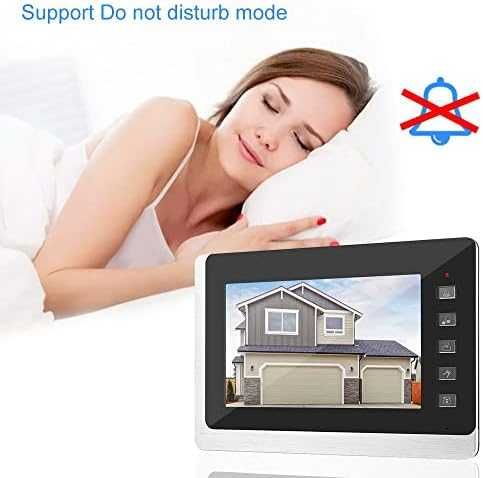7" Видео домофон система с отключване и мониторинг