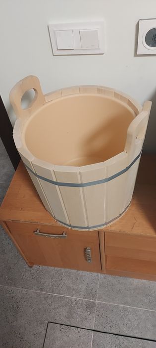 Ведро для бани . Липа