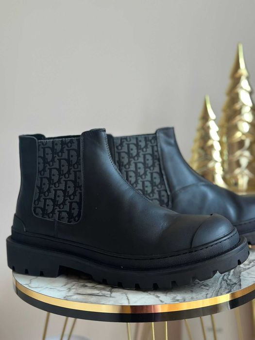 Мъжки боти DIOR 44 номер - естествена телешка кожа